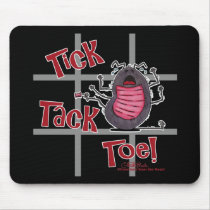 Tick Tack Toe! mousepads