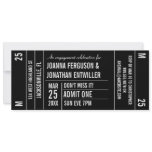 Ticket Stub Party Invitation