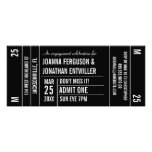 Ticket Stub Party Invitation