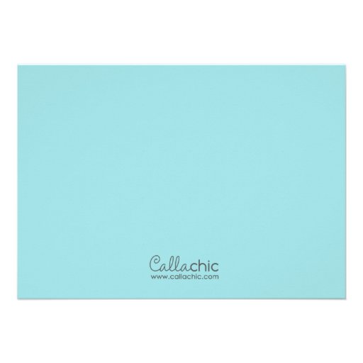 Ticket Style Invitation with Photo - Blue Red