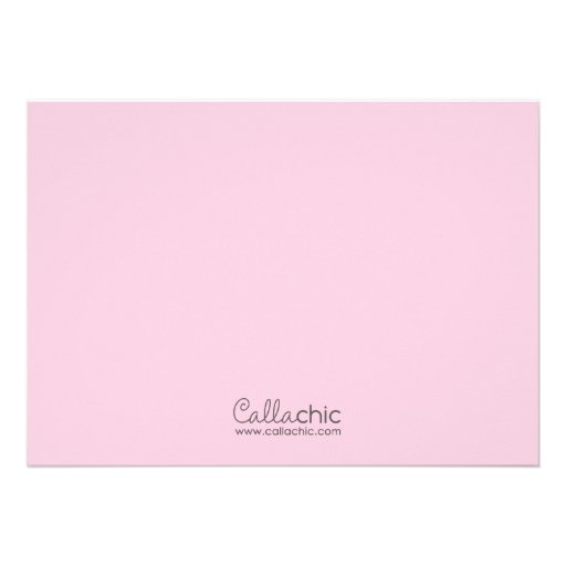 Ticket Style Invitation with Photo - Yellow Pink