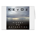 Ticket To Antarctica, by KevOz Cards