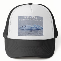 Ticket To Antarctica, by KevOz hats