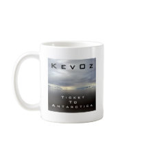 Ticket To Antarctica, by KevOz mugs