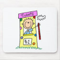 Tickets For The Fair Stick Figure Mousepad