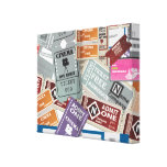 Tickets Stretched Canvas Prints