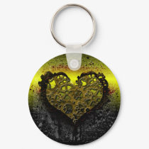 Ticking Heart keychains