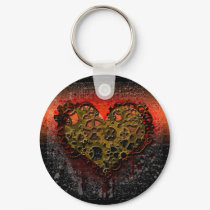 Ticking Heart keychains