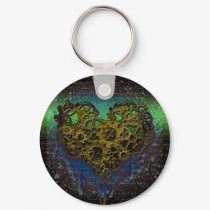Ticking Heart keychains