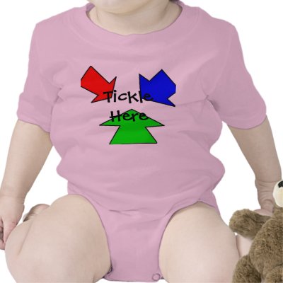 Tickle Here Tshirt by brianefp