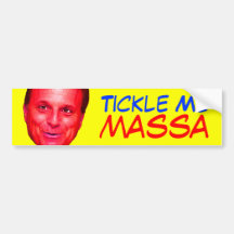 Tickle Me Massa Bumper Stickers