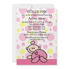  - Customized and personalized baby shower invitations: Sizes  Available colors: white