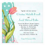 Tickled Pink Bridal Invitations