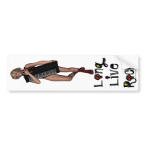 Ticklin' Ivory bumper stickers by LongLiveRock Ticklin' Ivory bumper stickers