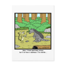 Ticklish: Armadillo Cartoon Post Cards
