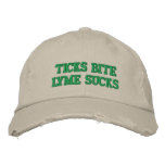 Ticks Bite Embroidered Hat
