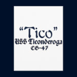 Tico-In Text Design Postcard