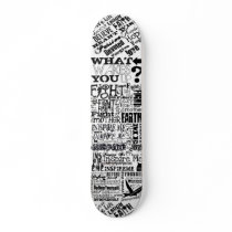 TID Text Deck skateboards by tidclothing TID Text Deck skateboards