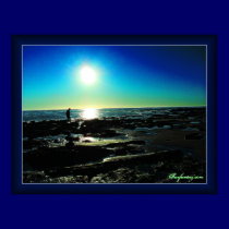 Tide Pool Sunset posters