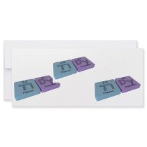 Tidy as Ti Titanium and Dy Dysprosium Custom Rack Cards