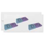 Tidy as Ti Titanium and Dy Dysprosium rack cards