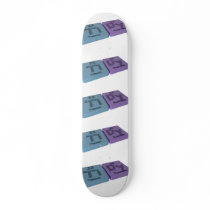 Tidy as Ti Titanium and Dy Dysprosium Skateboard
