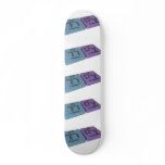 Tidy as Ti Titanium and Dy Dysprosium Skateboard