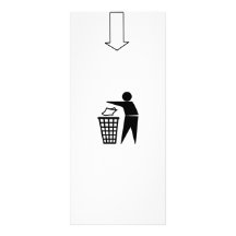 Tidy Man Book Mark Custom Rack Cards