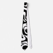 Tie Black & White Style Abstract ties