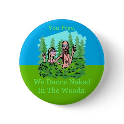 Tie Dance Naked Grn, Tie Dance Naked Blue, butt... Button by johnpryor2000