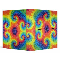 Tie Dy binder by WhiskeyLullaby Tie Dy binder