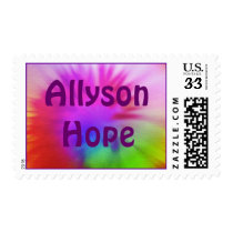 Tie-Dye, AllysonHope postage by leslieschiller Tie-Dye, AllysonHope postage