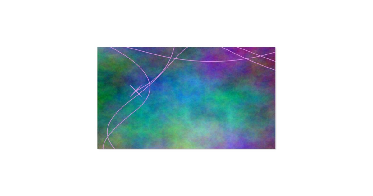 tie dye business cards