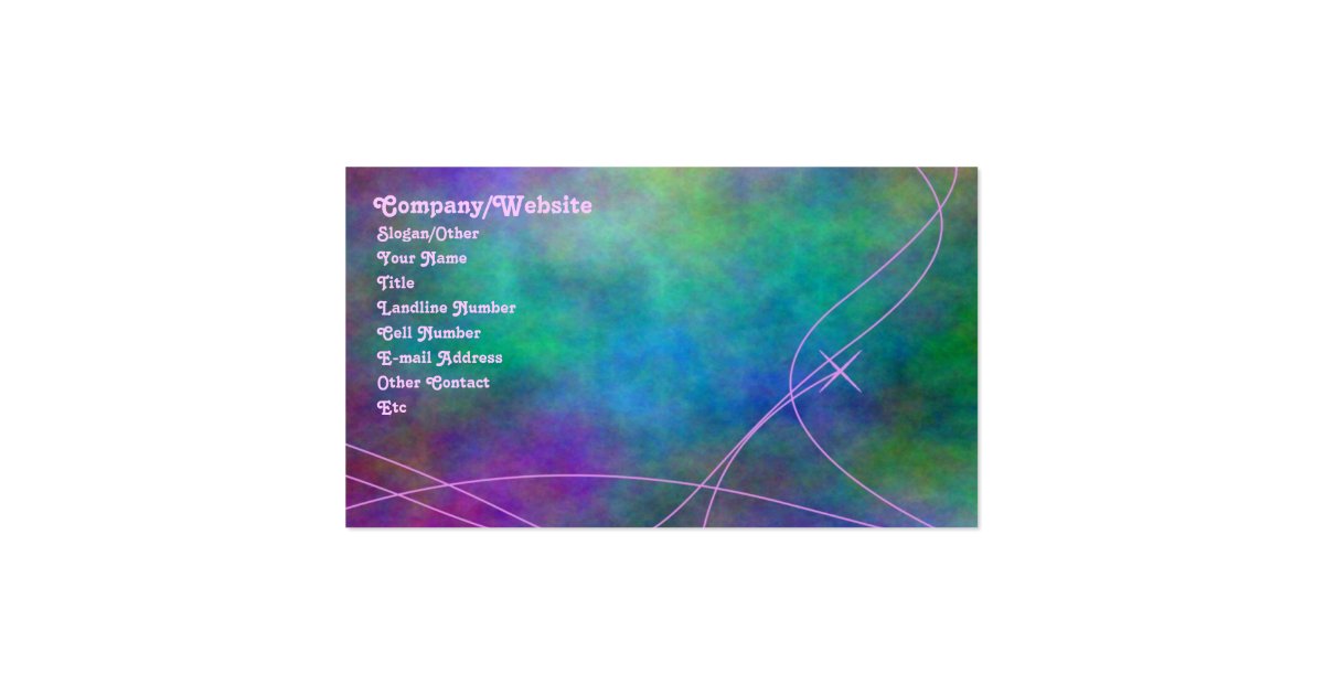 tie dye business card zazzle tie dye business cards