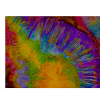 Tie Dye by Jai Dean Post Card