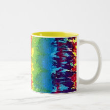 Tie-Dye Coffee Mugs
