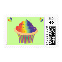 Tie Dye Cupcake postage by candystore Tie Dye Cupcake postage