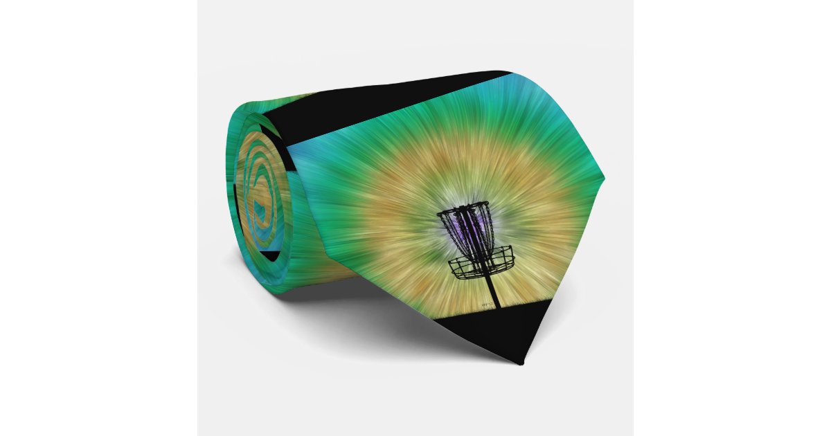 Tie Dye Disc Golf Basket Zazzle
