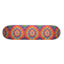 Tie Dye Eyes Skateboard Deck