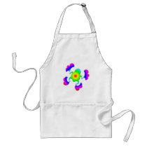 Tie Dye Froggy Design aprons