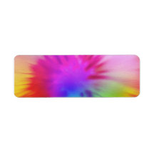 Tie Dye Label