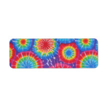 Tie Dye Label