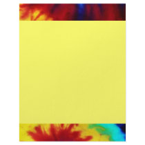 Tie Dye Look Letterhead