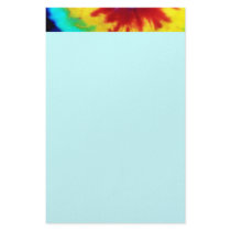 Tie Dye Look Stationary Stationery Design