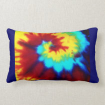 Tie Dye Look Throw Pillow pillows