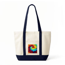 Tie Dye Look Tote Bag