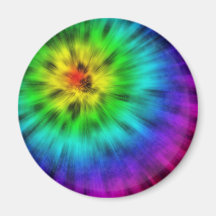 Tie Dye Magnet