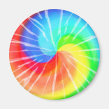Tie-dye Magnets