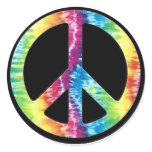 Tie Dye Peace Sign sticker