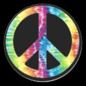 Tie Dye Peace Sign sticker by jricher1321 Tie Dye Peace Sign sticker